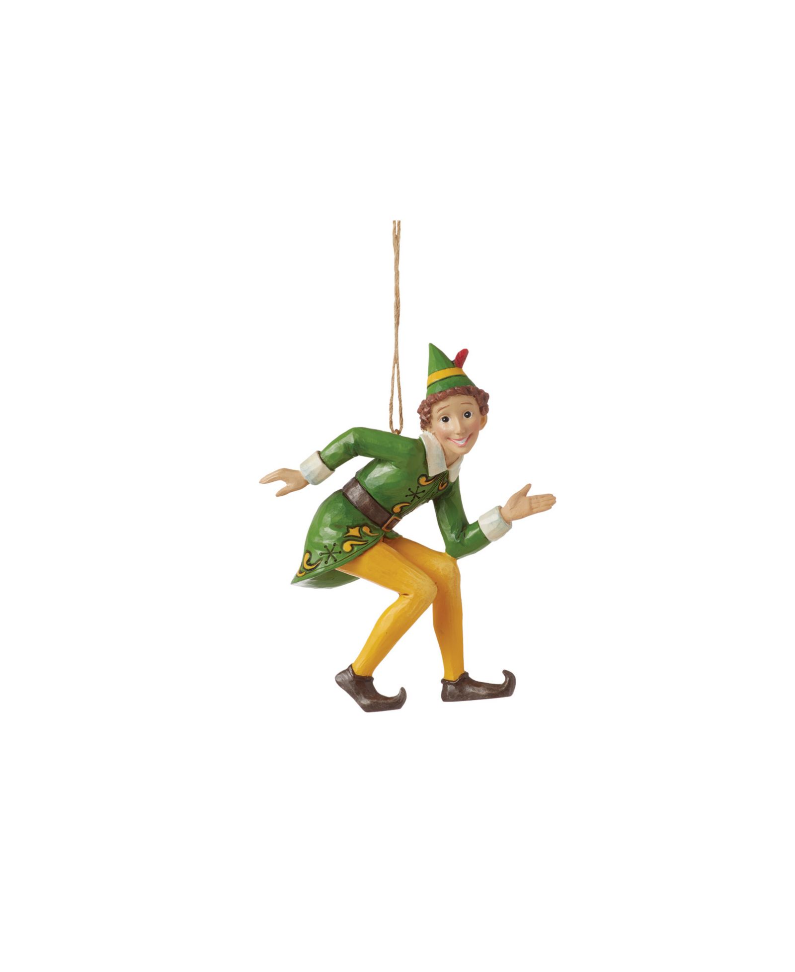 Рождественская фигурка Jim Shore Buddy The Elf Crouching Holiday Ornament