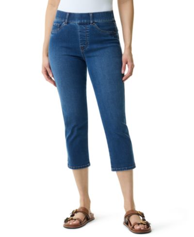 Gloria Vanderbilt Women's Shape Effect Pull-On Capri Jeans