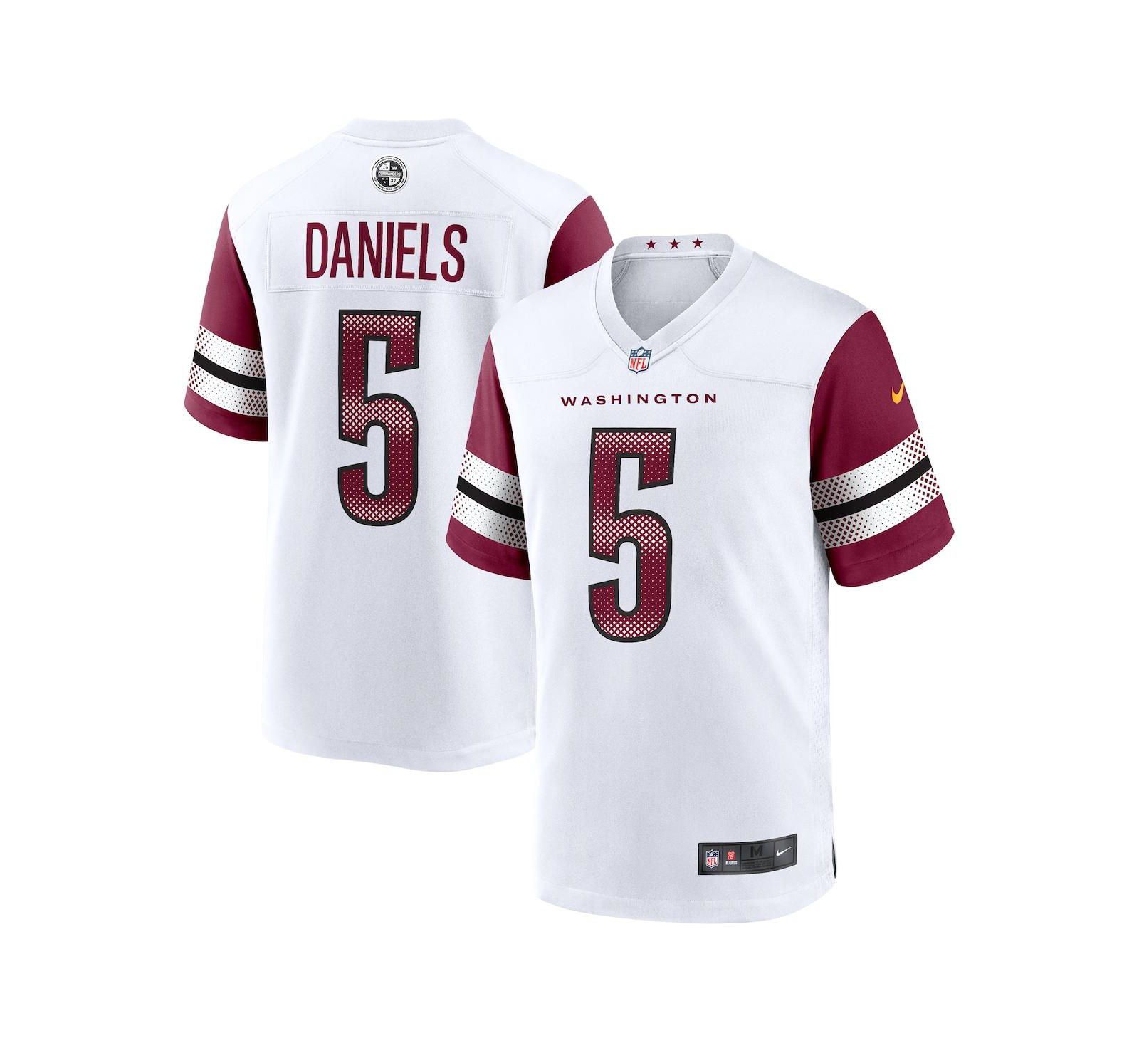 Игровая джерси Nike Jayden Daniels Washington Commanders 2024 NFL Draft