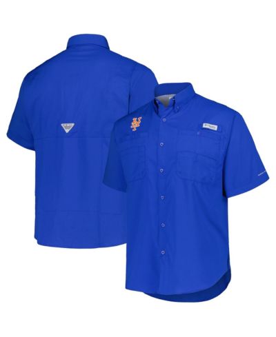 Columbia Мужская рубашка Omni-Shade Royal New York Mets