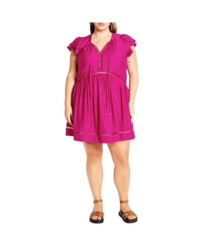 CITY CHIC Women's Dallas Dress