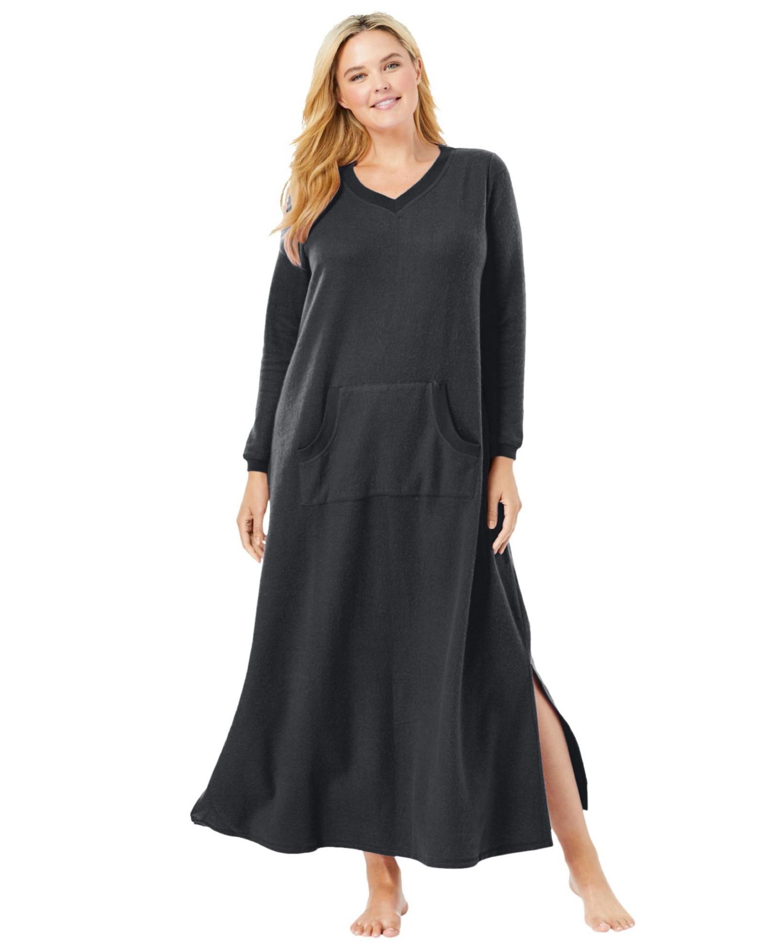 Dreams & Co. Women's Dreams and Co. Long Sherpa Lounger