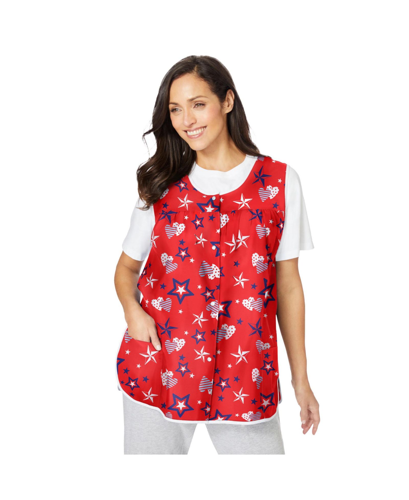 Only Neccessities Women's Only Necessities Snap-Front Apron