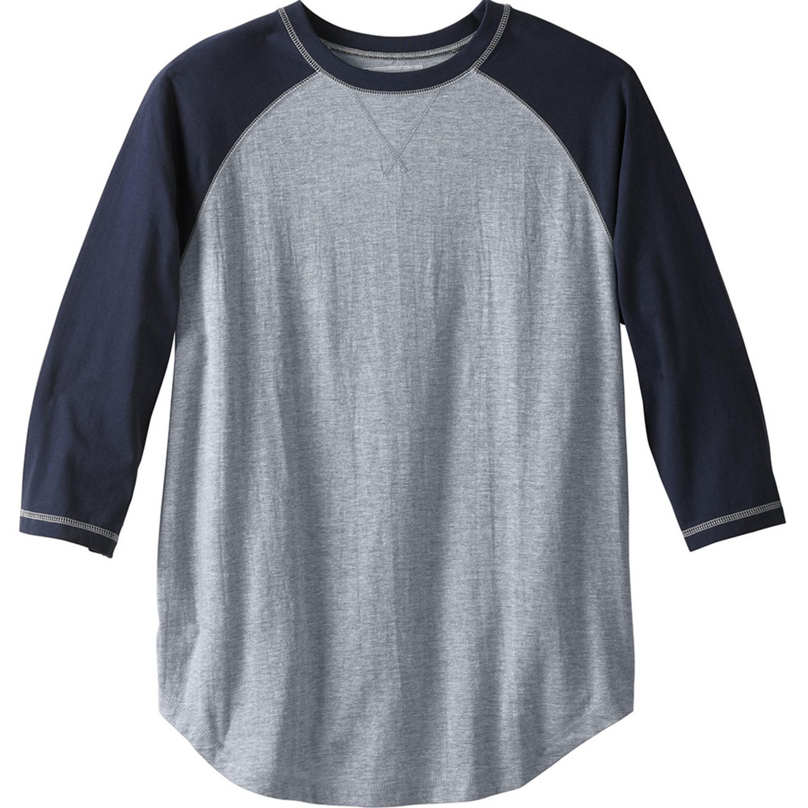 Liberty Blues Big & Tall футболка Raglan Crewneck от KingSize