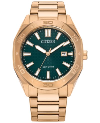 Часы Citizen Eco-Drive Men's Weekender Sport в корпусе из нержавеющей стали 41mm