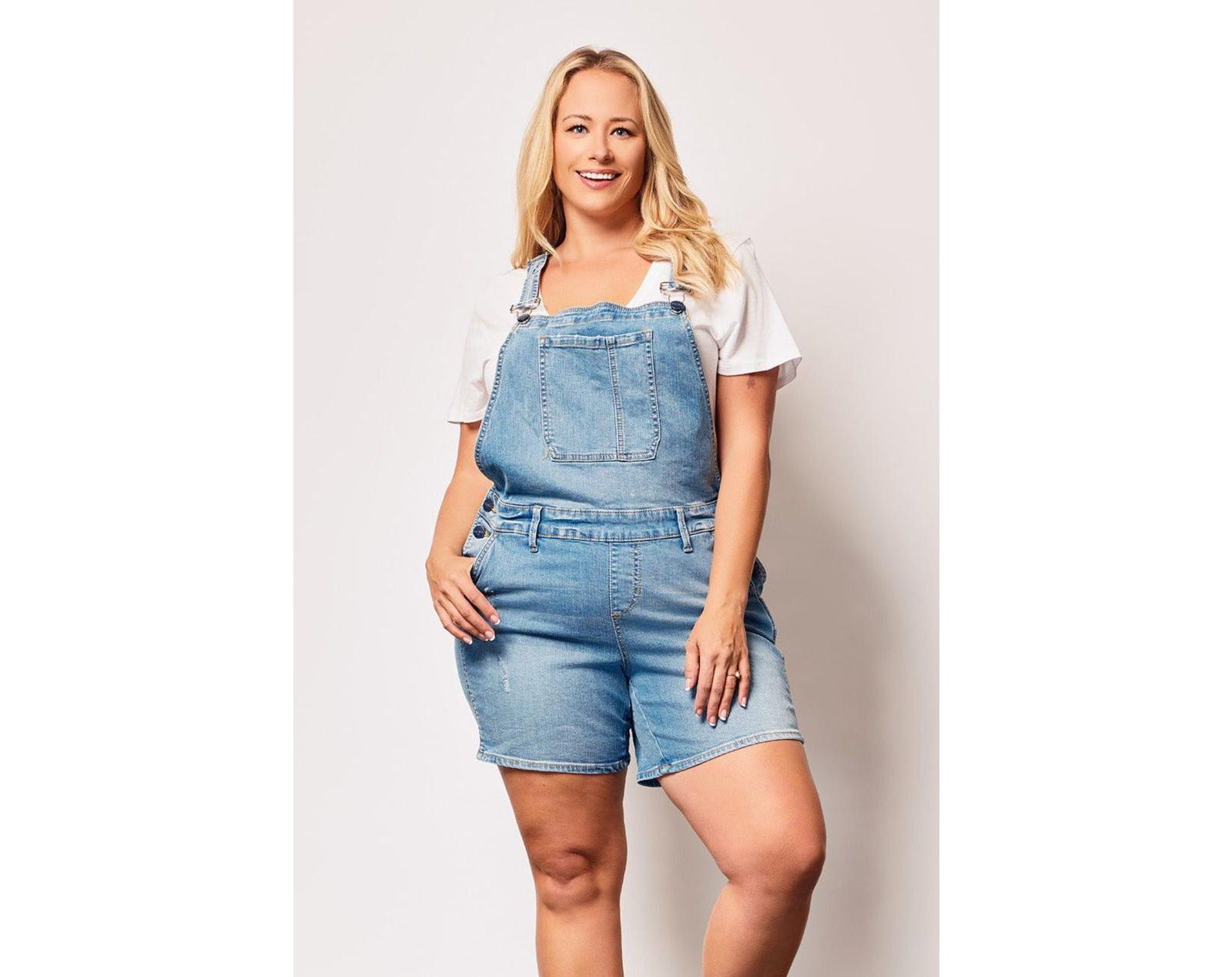 SLINK Jeans джинсовый комбинезон Plus Size