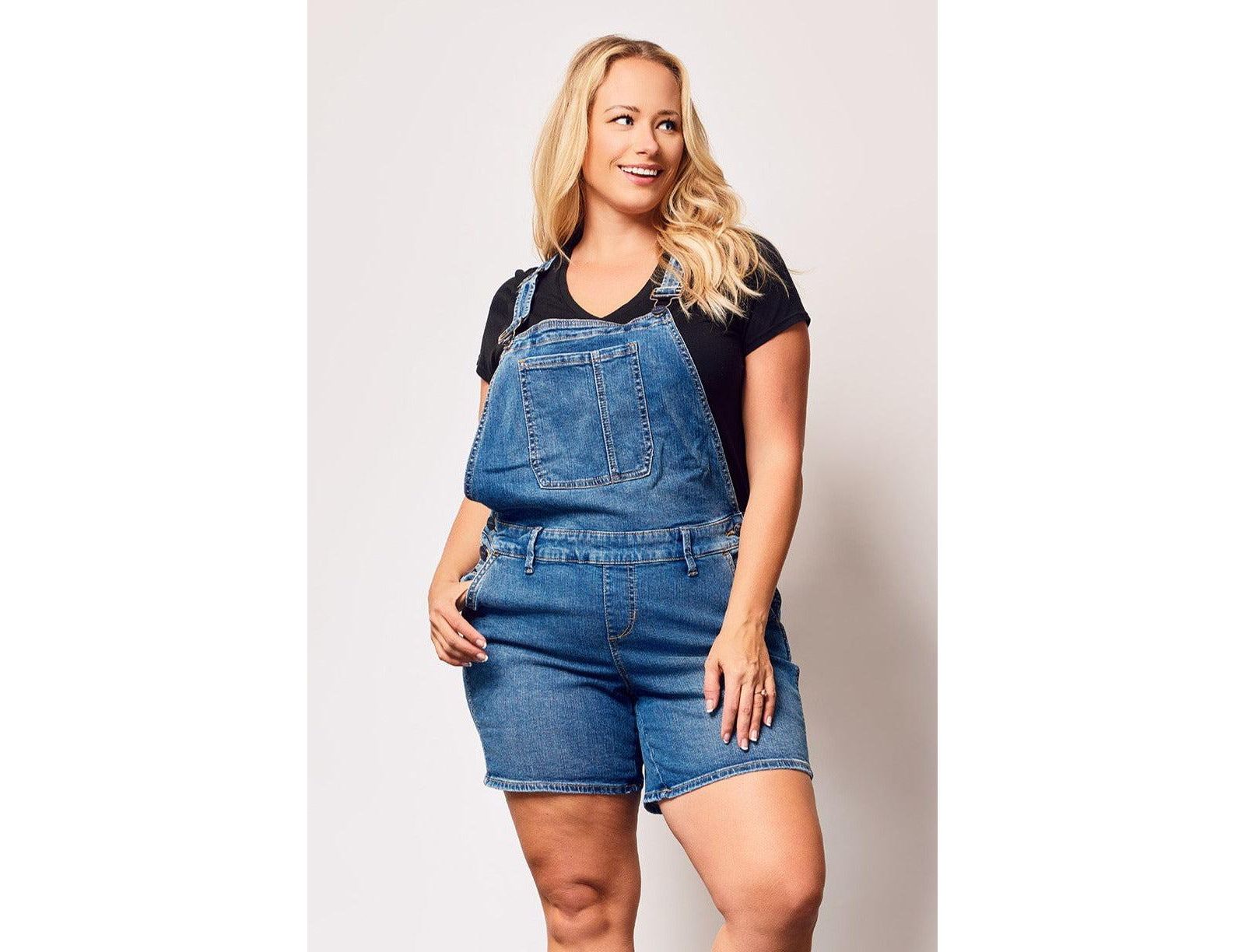 Джинсовый комбинезон SLINK Jeans Plus Size