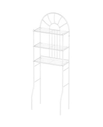 SUGIFT Bathroom Towel Storage Rack with 3 Shelves