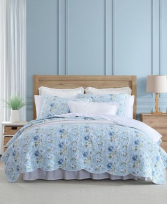 Комплект из двух стеганых покрывал Laura Ashley Peony Garden, Twin