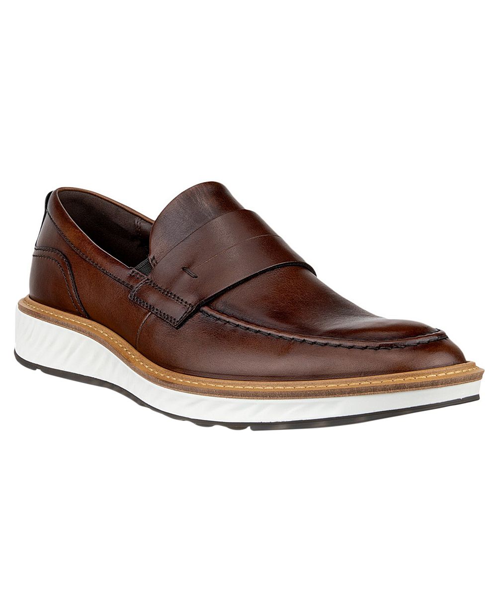 Мужские туфли Ecco Men's ST.1 Hybrid Plain Round-Toe