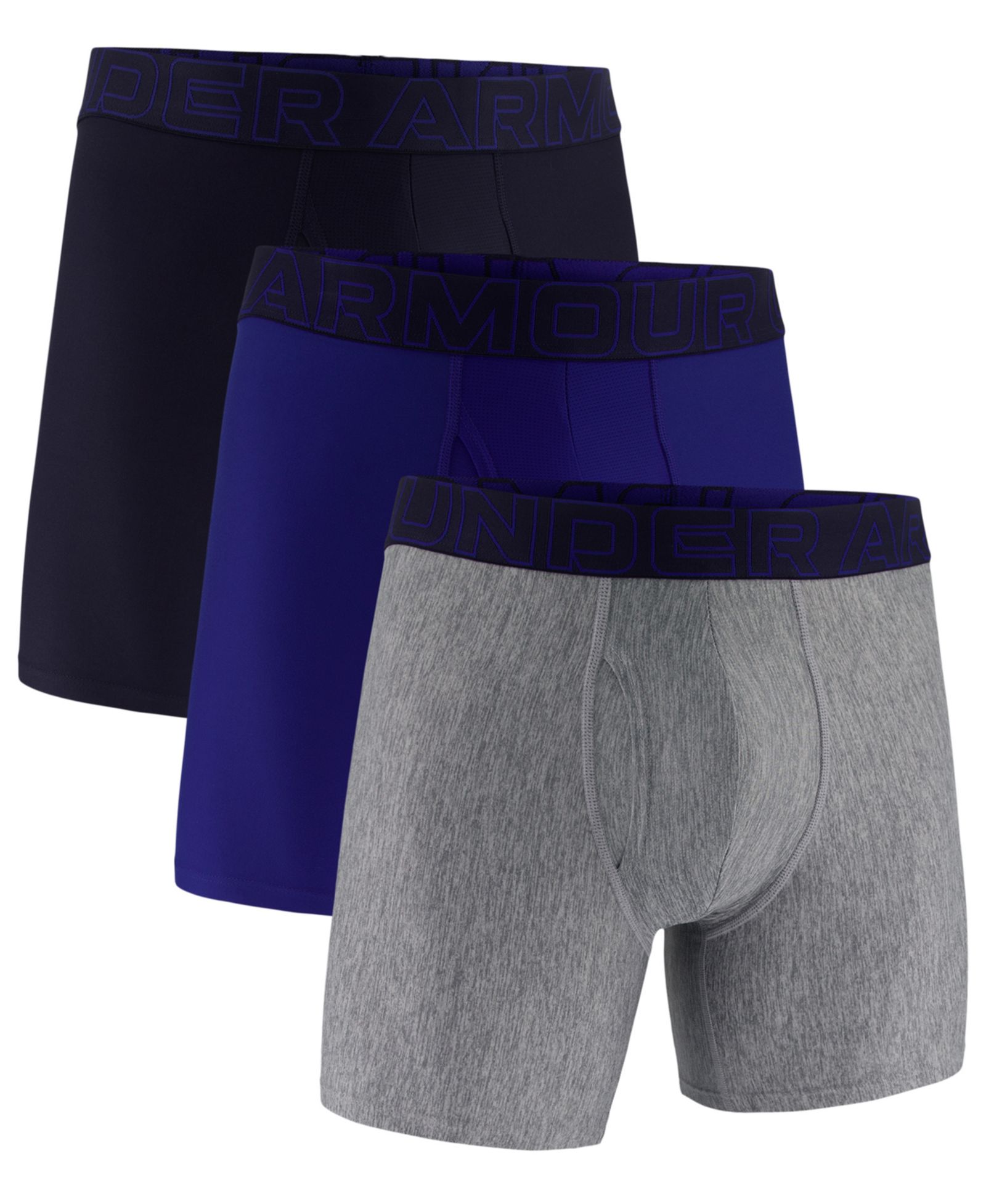 Under Armour Men's 3-Pack Performance Tech Boxer Briefs