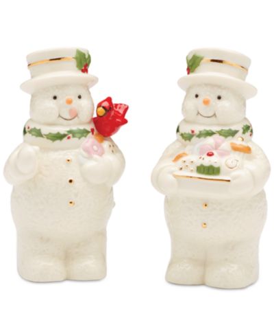 Набор солонки и перечницы Lenox Snowman