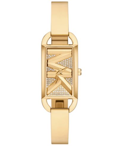 Женские часы MK Empire Three-Hand Gold-Tone Stainless Steel 22mm