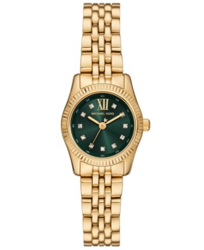 Michael Kors Женские часы Lexington из нержавеющей стали с золотистым покрытием 26mm