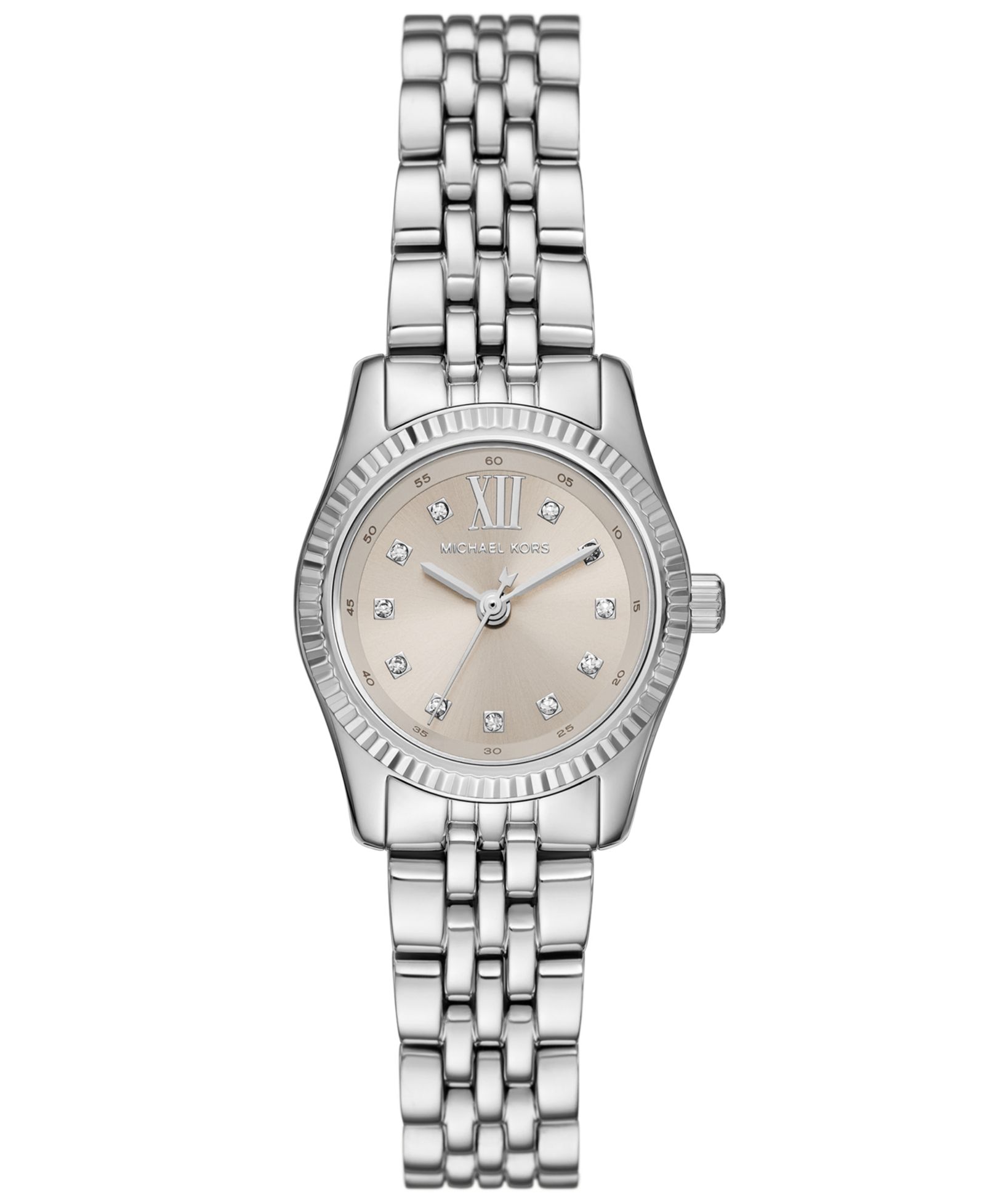 Michael Kors Женские часы Lexington Three-Hand из нержавеющей стали 26mm