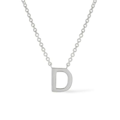 Ana Luisa - Silver Initial Necklace - Letter Necklace