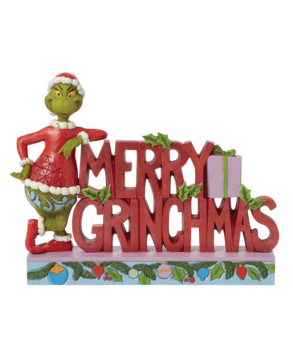 Фигурка Jim Shore Merry Grinchmas Grinch