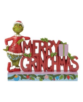 Jim Shore Merry Grinchmas Grinch Figurine