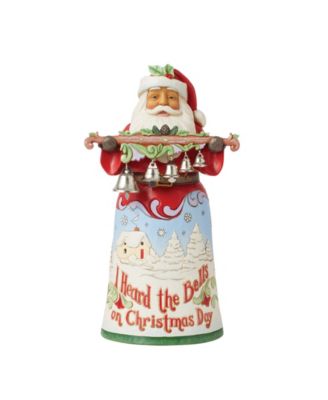 Jim Shore Heartwood Creek фигурка Santa Song Series