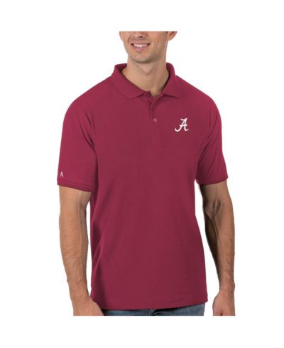 Antigua Мужское поло pique Legacy Alabama Crimson Tide