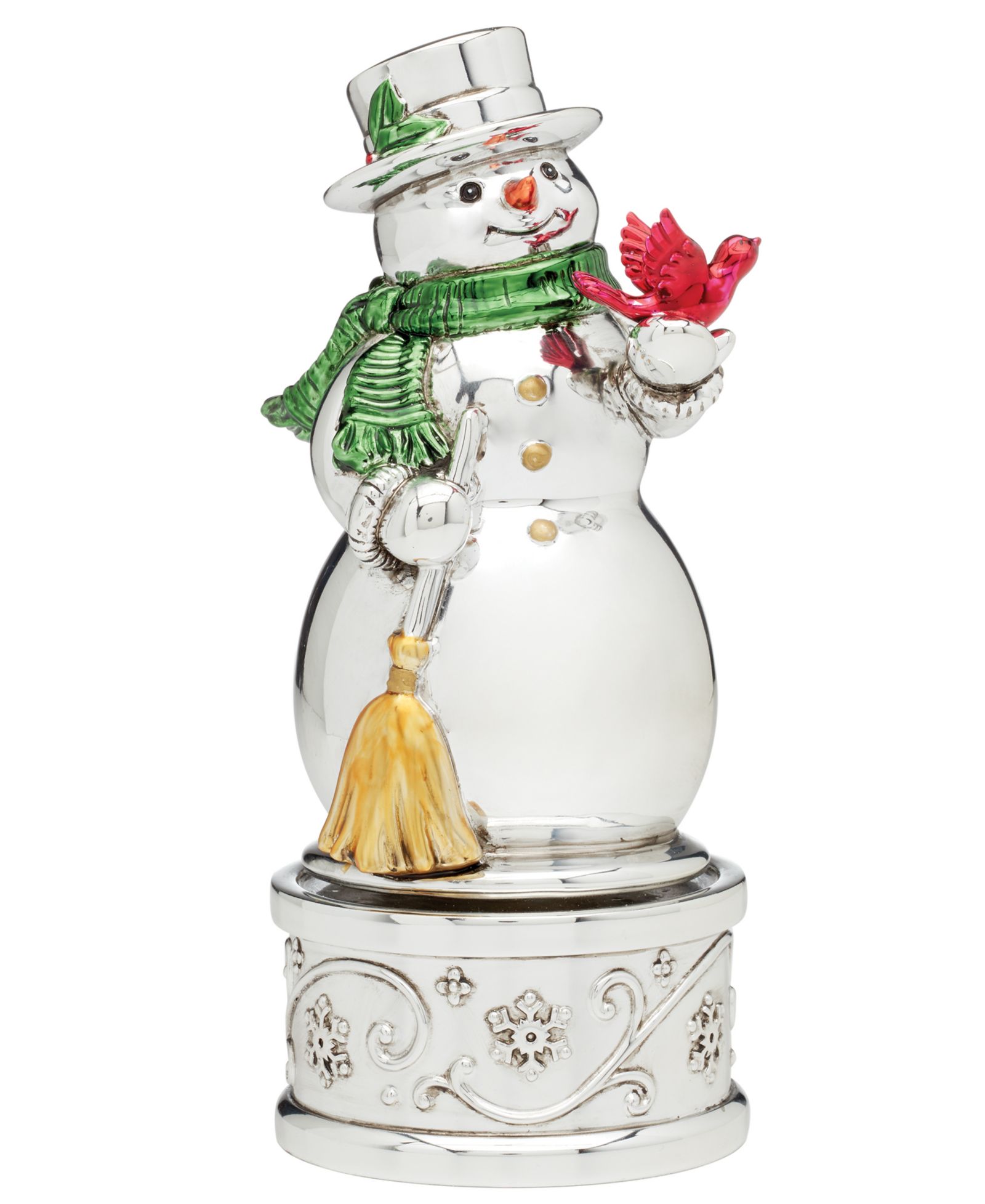 Reed & Barton Classic Christmas музыкальный Снеговик