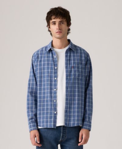 Hakan Plaid Sunshine Blue