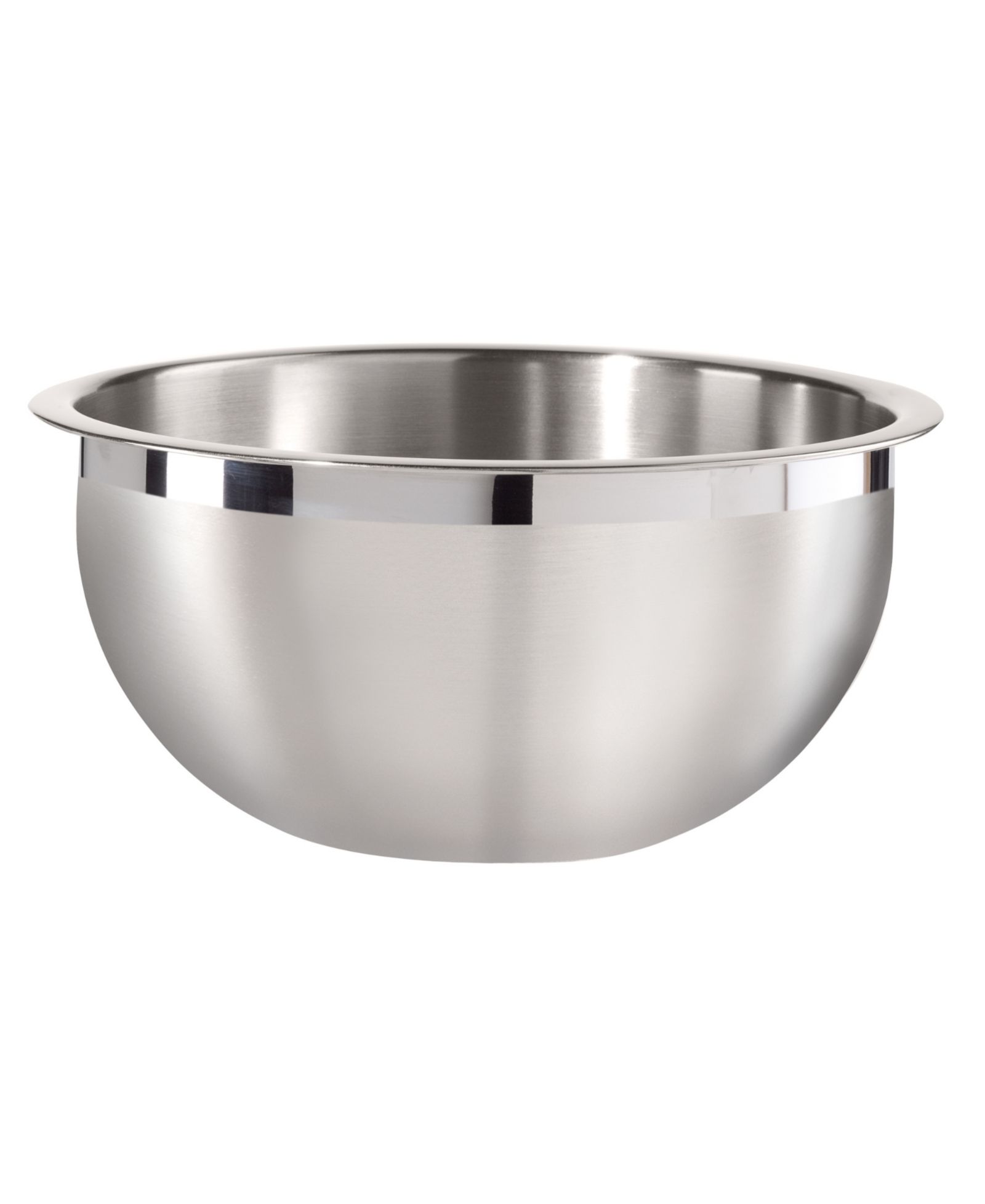 OGGI 8-Quart Two-Tone Stainless Steel Mixing Bowl