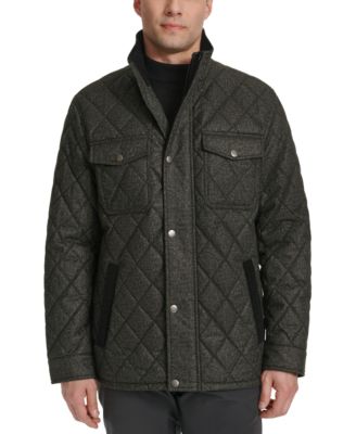 Cole Haan Мужская куртка с воротником-стойкой Quilted