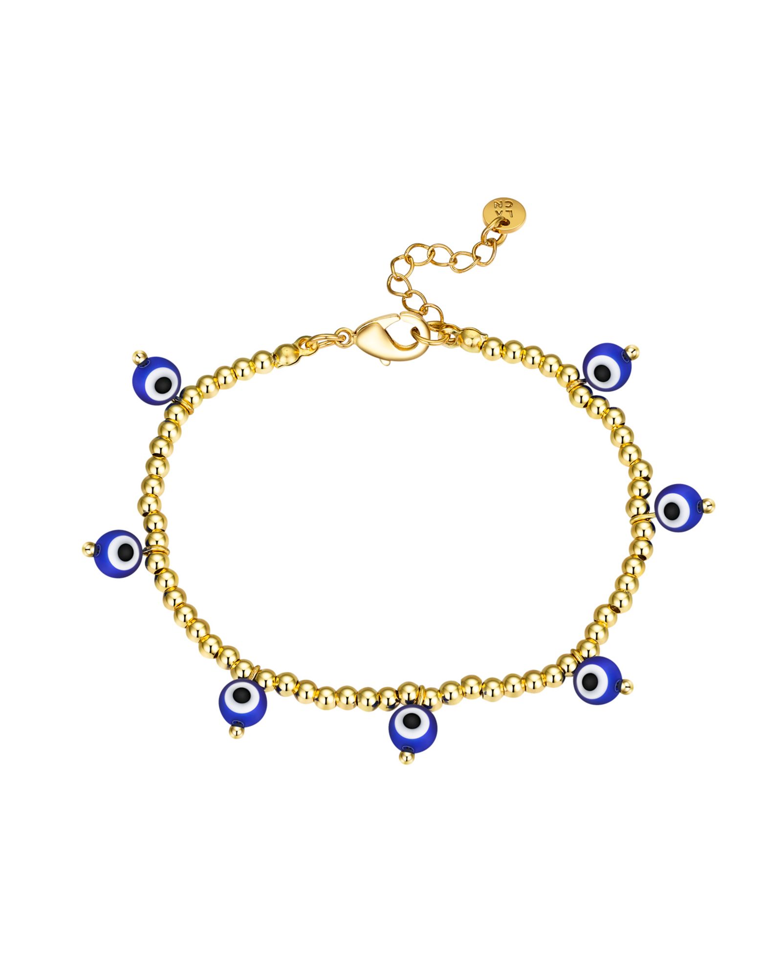Unwritten браслет Unwritten Glass Evil Eye с бусинами