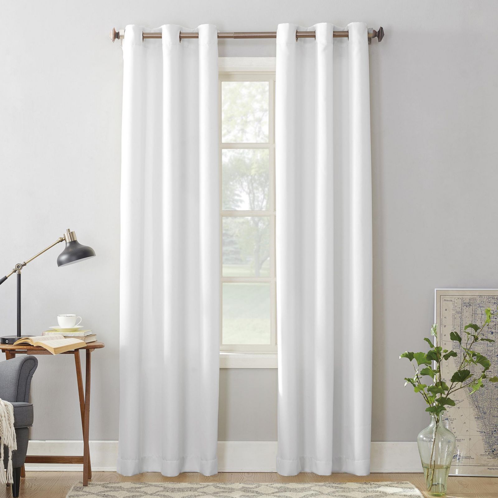 Штора No. 918 Montego Casual Textured Semi-Sheer Grommet Curtain Panel