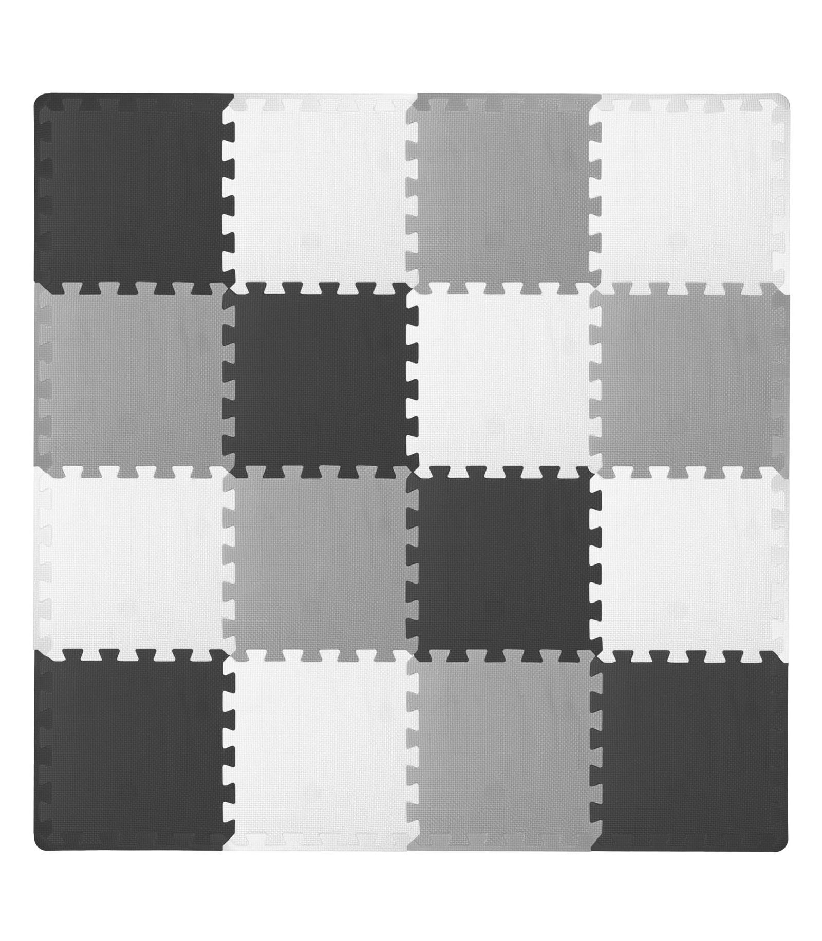 ProsourceFit Детский игровой коврик 16 Sq Ft - 16 Tiles