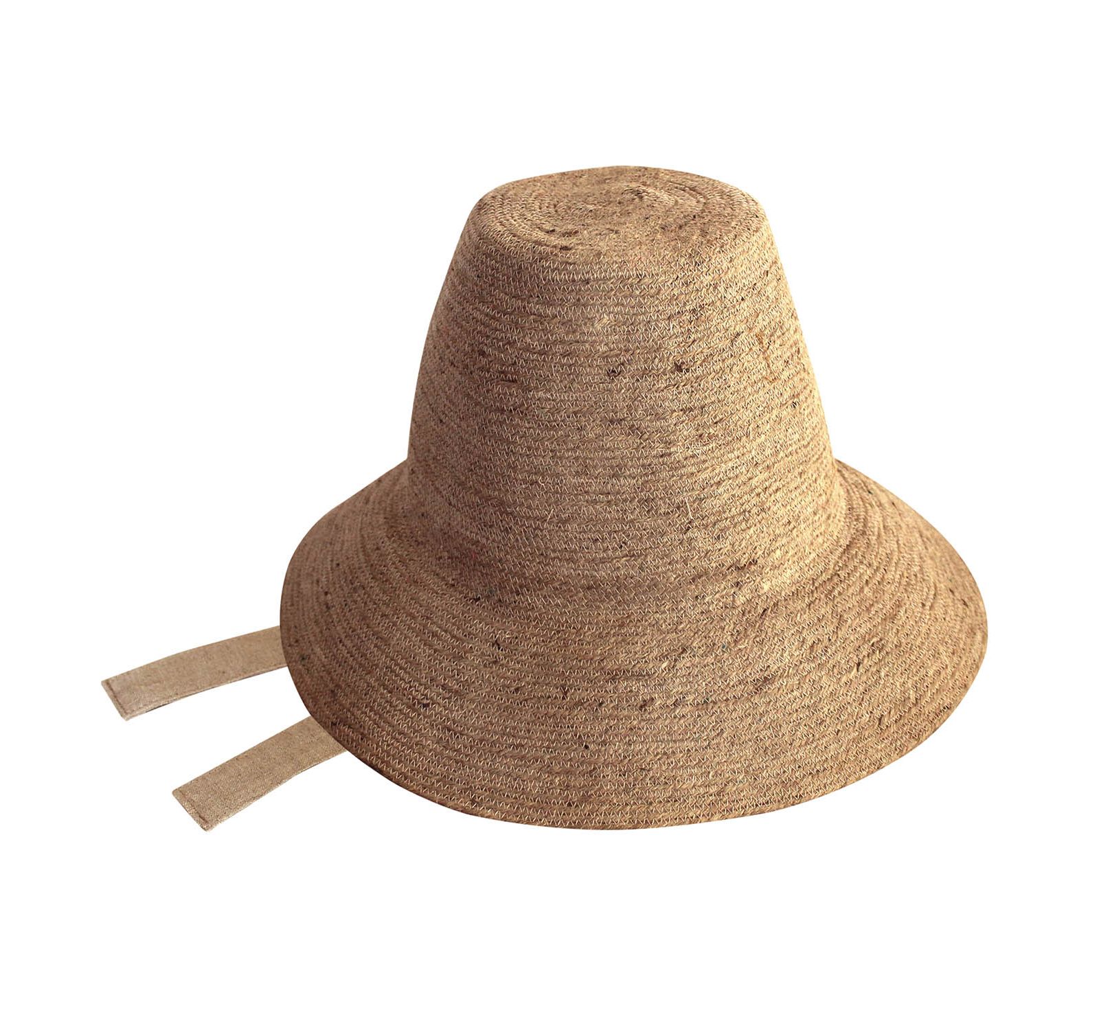 Brunna.co Meg Beige Jute Straw Hat
