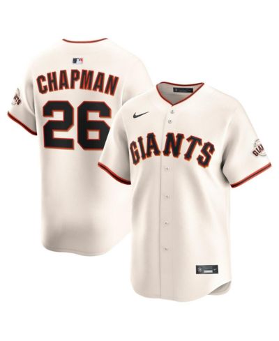 Nike Men's Matt Chapman Cream San Francisco Giants Home Limited Player Jersey