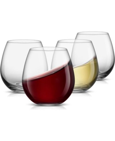 JoyJolt JoyJolt Spirits Набор из 4 бокалов для красного вина без ножки