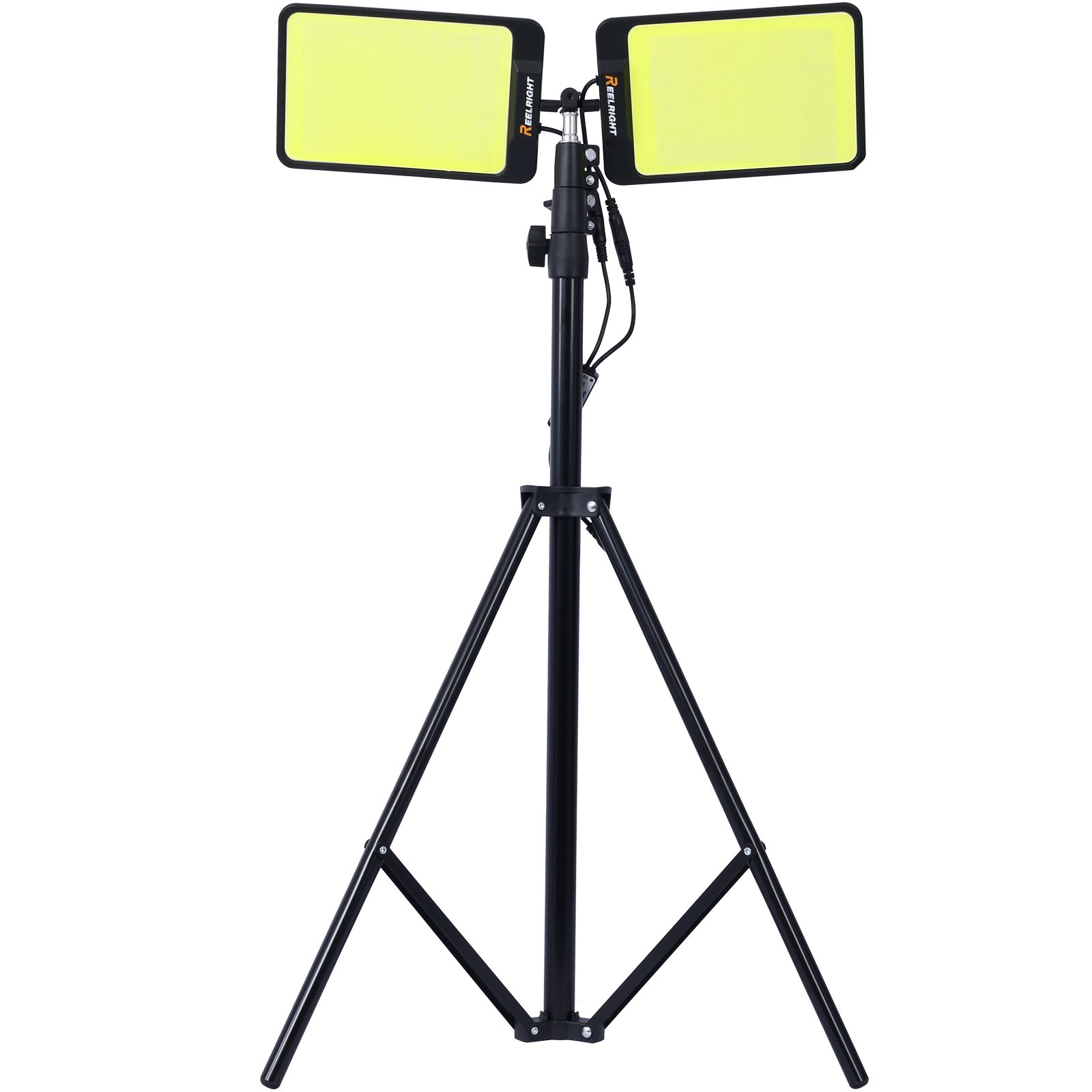 Brighter than the Sun 11,200 Lumen LED Work Light with Adjustable Brightness and Flexible Heads