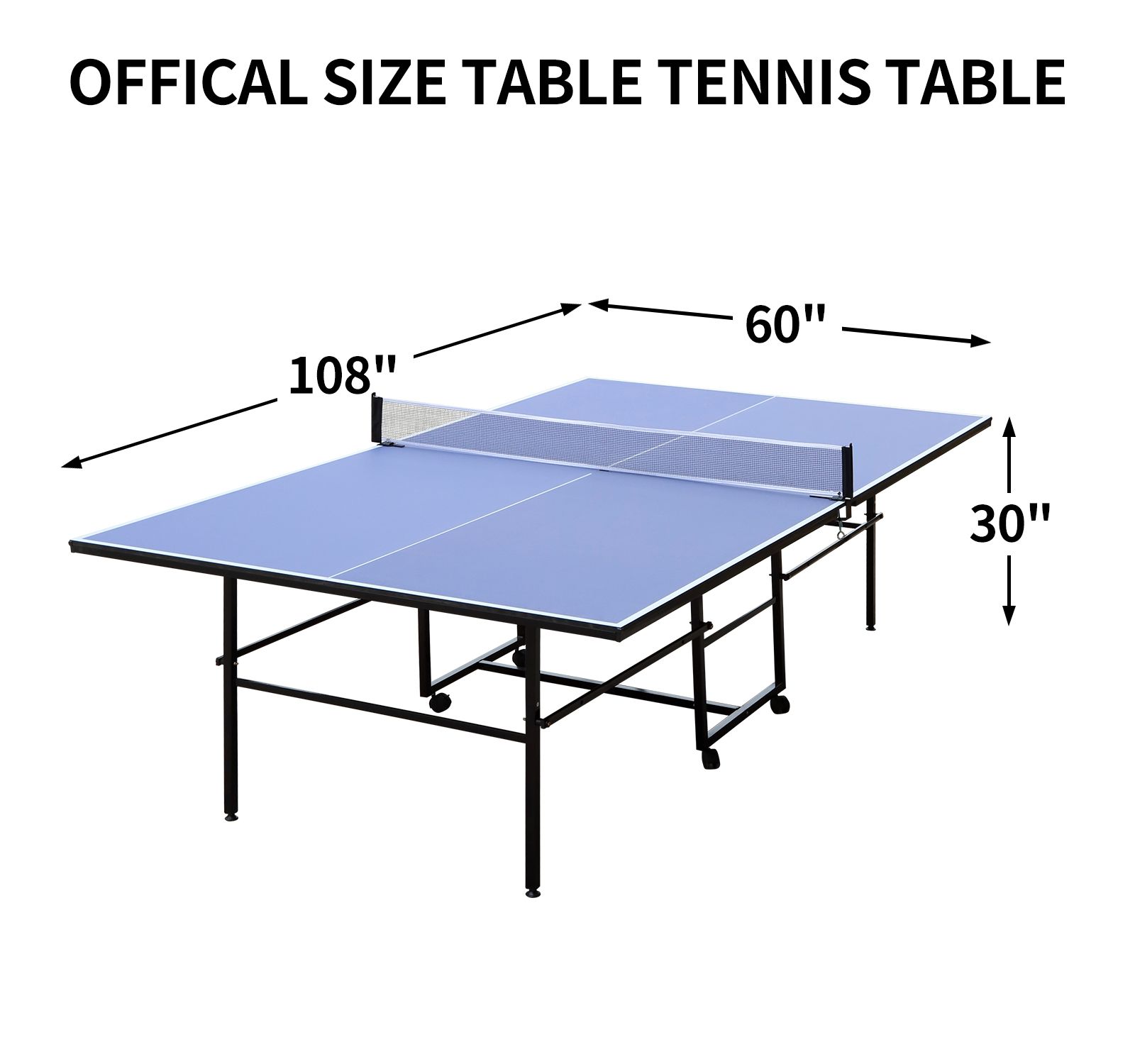 Streamdale Pro Table Tennis Table Tournament Quality, Easy Storage