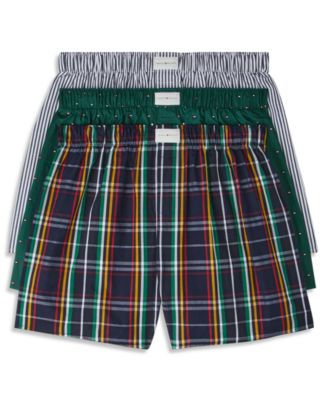 Tommy Hilfiger мужские тканые боксеры, 3 шт.