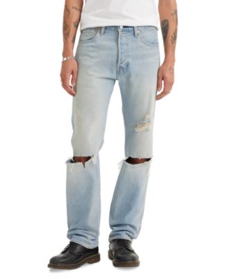 Levi's® Мужские джинсы 501® Originals Marching Meadow с потёртостями