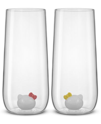 Sanrio® Hello Kitty® Stemless Tall Glasses, Set of 2