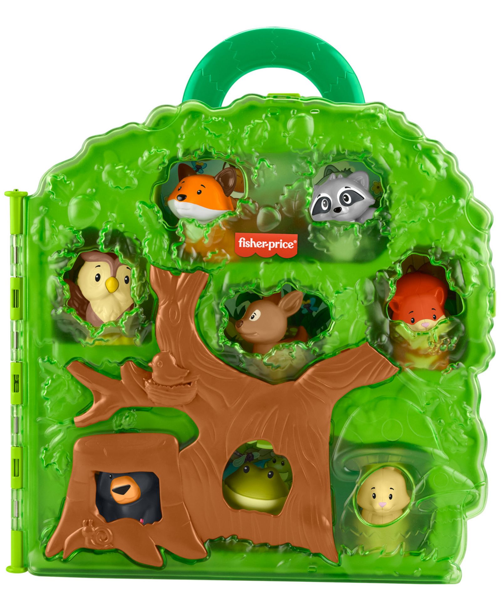 Little People Forest Friends Carry Case 9-Piece Playset, Ages 1-5
