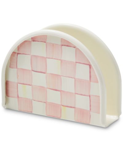 Держатель для салфеток MacKenzie-Childs Rosy Check