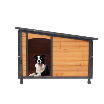 Streamdale Furniture Premium XL Indoor/Outdoor Solid Wood Dog Villa
