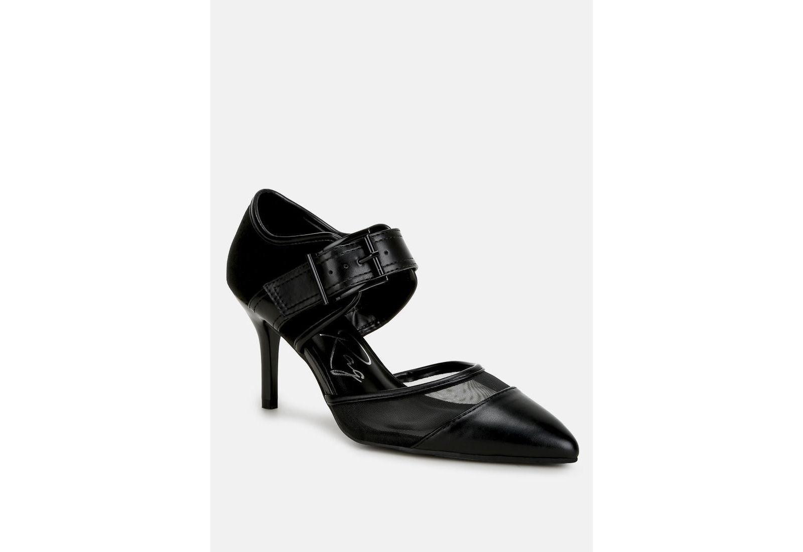 Aneri Buckle Detail Pump Sandals