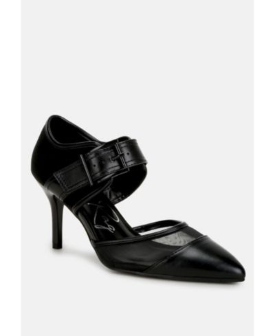 Aneri Buckle Detail Pump Sandals