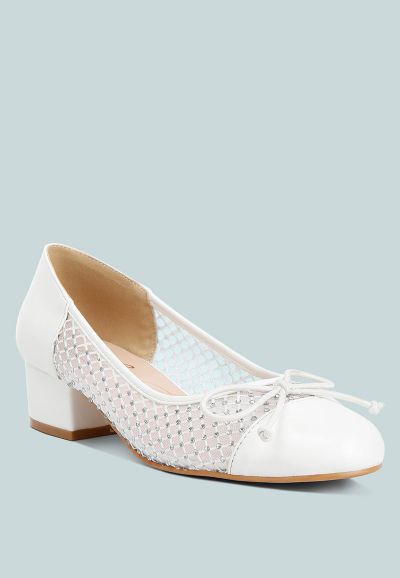 Женские балетки London Rag Women's Tudum Rhinestone Detail Mesh