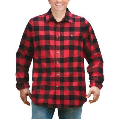 Boulder Creek Tall by KingSize by KingSize Flannel Shirt