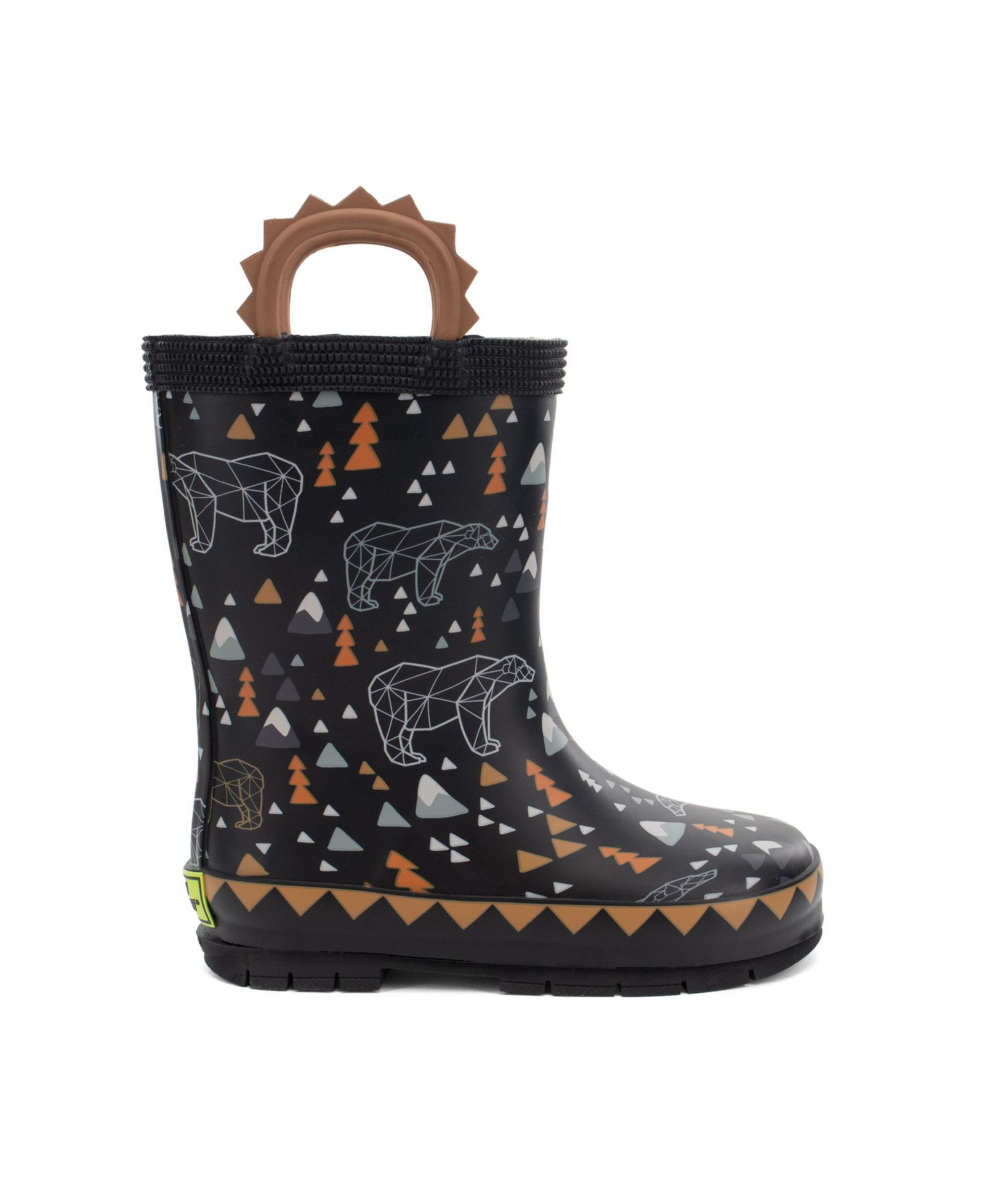 Western Chief Kids Grizzly Faux Fur Rain Boot