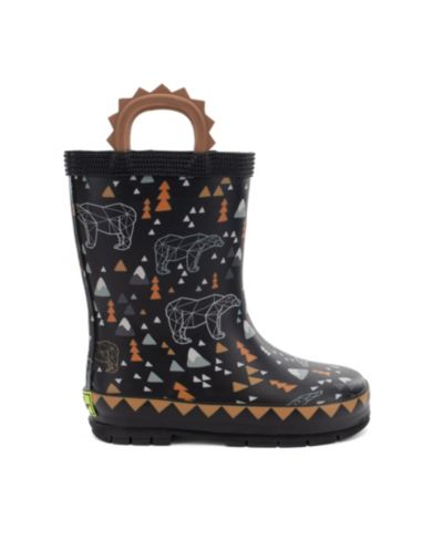 Детские резиновые сапоги Western Chief Kids Grizzly Faux Fur