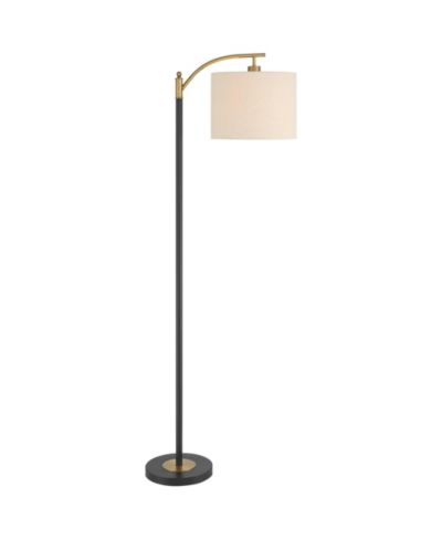 360 Lighting Напольный торшер в стиле Mid Century Modern с тканевым абажуром