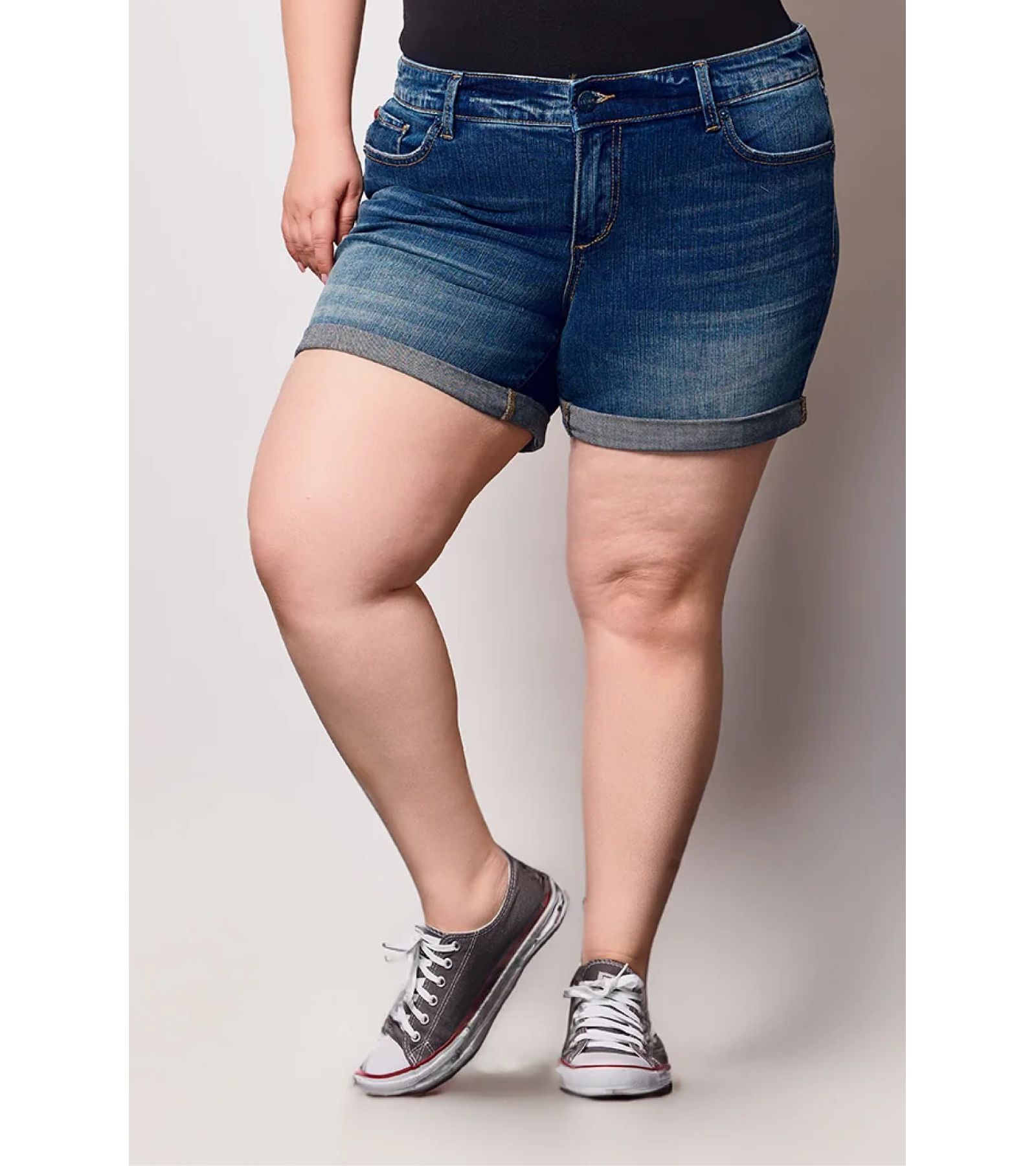 Джинсовые шорты SLINK Jeans Plus Size
